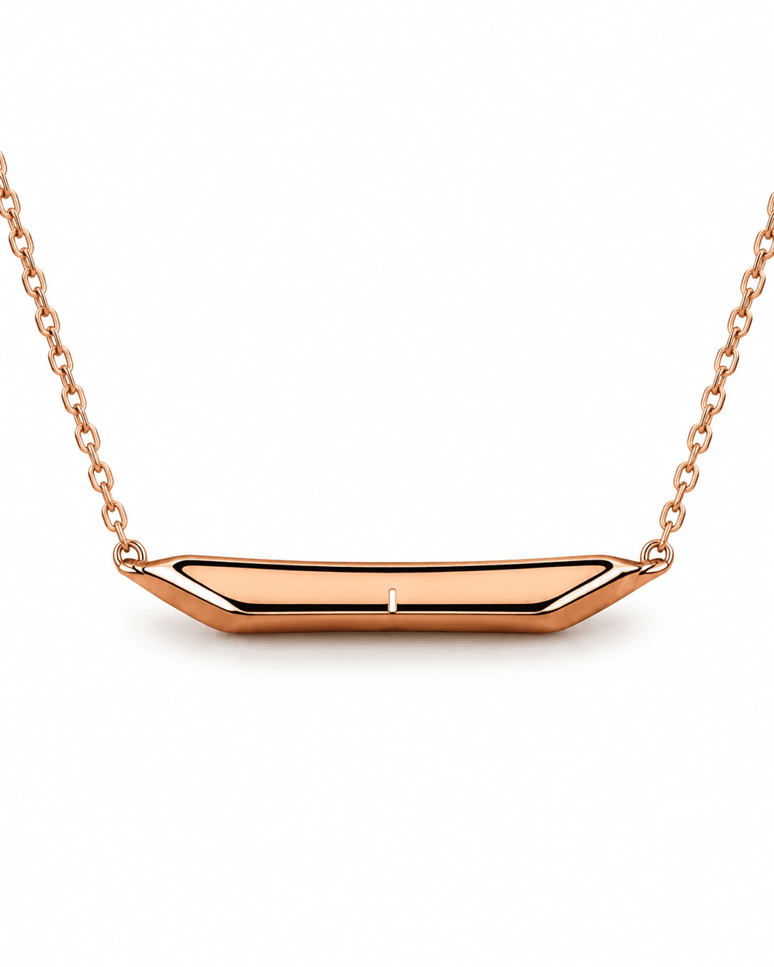 Rose gold titanium Zorver Necklace