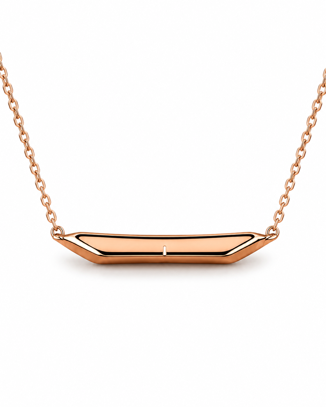 Zorver Necklace in rose gold