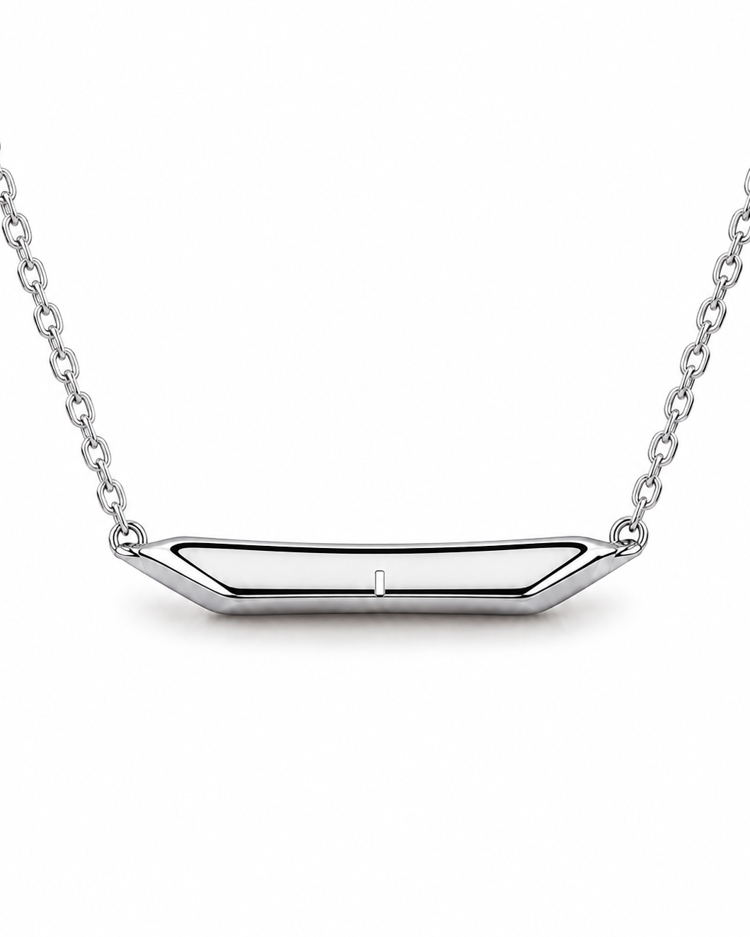 Zorver Necklace in polished silver